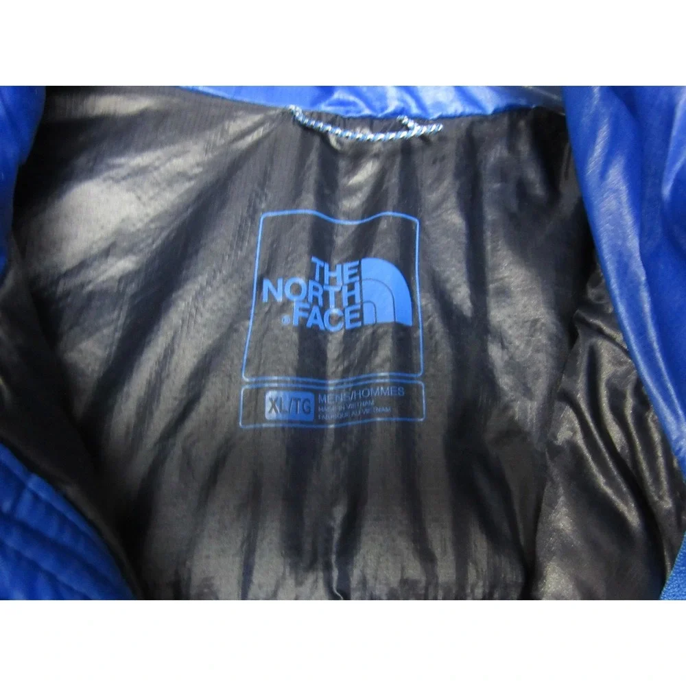 The North Face ThermoBall Vest Mens XL Blue Quilted Puffer Royal Blue Outdoor